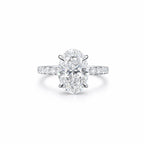 Oval Cut Lab-Grown Diamond Engagement Ring