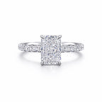 Radiant Cut Lab-Grown Diamond Engagement Ring