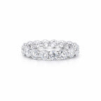 Round Cut Lab-Grown Diamond Eternity Band