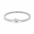 Lab-Grown Diamond Tennis Bracelet – 18K White Gold